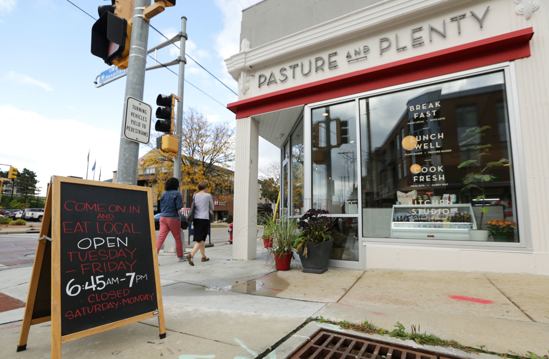 Pasture and Plenty exterior